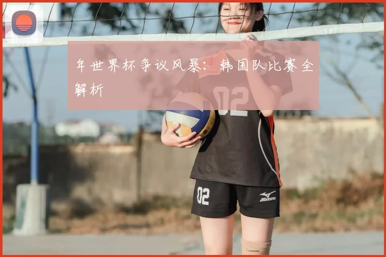 年世界杯争议风暴:韩国队比赛全解析